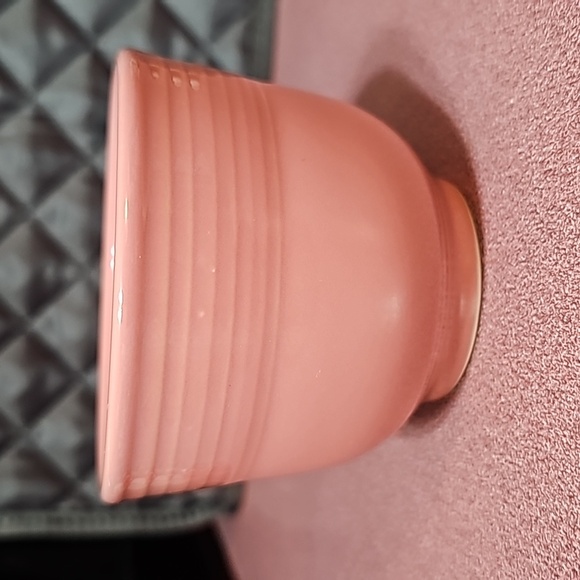 Fiesta Homer Laughlin China Rose Pink Flat (Tea) Cup. Pristine Condition. - Picture 7 of 12